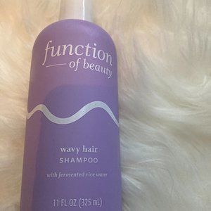 Function of Beauty Wavy Hair Shampoo Base with Fermented Rice Water - 11 fl oz